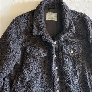 Warm Teddy Trucker Barn Jacket size M